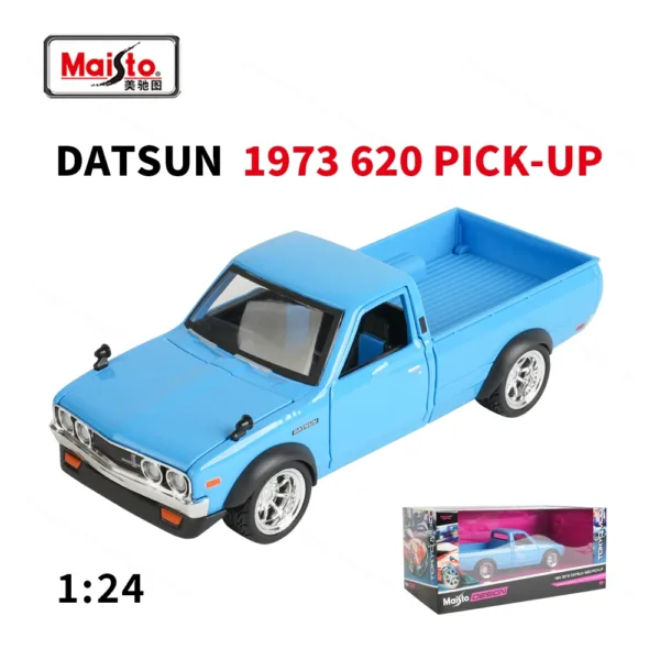 1973 Datsun 620 Pickup Diecast Model Car - Image 8