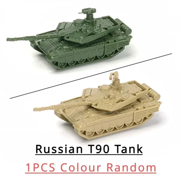 1:144 WWII Plastic Tank Model Set of 4 - Image 13