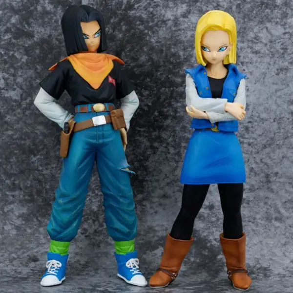 Dragon Ball Z Android 17 & 18 PVC Figures