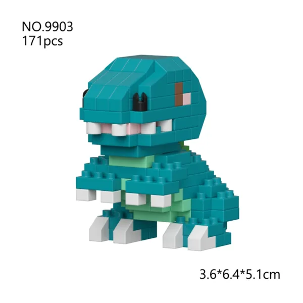 Cute Dinosaur Mini Bricks Building Set - Image 9