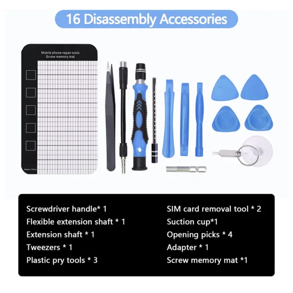 170-in-1 Precision Screwdriver Set Tool Kit - Image 4