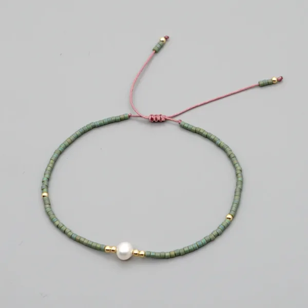 Miyuki Seed Beads Women's Pearl Bracelet - Image 11