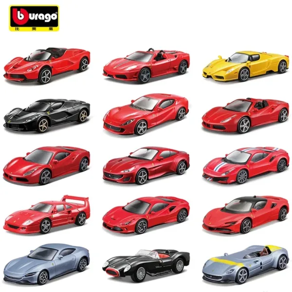 Bburago 1:43 Ferrari Diecast Model Cars - Image 2