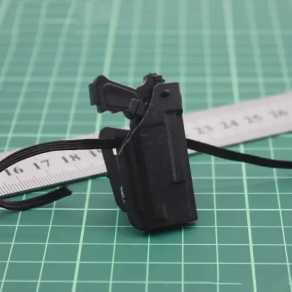 1/6 Scale Pistol with Holster for Action Figures - Image 2