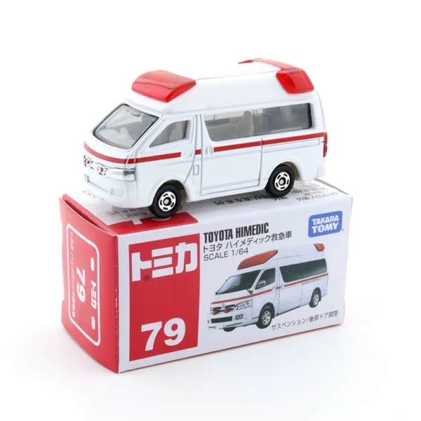 Takara Tomy 1/64 Police Diecast Car Model - Image 8