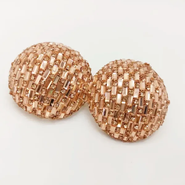 Trendy Women’s Stud Earrings with Rhinestones - Image 11