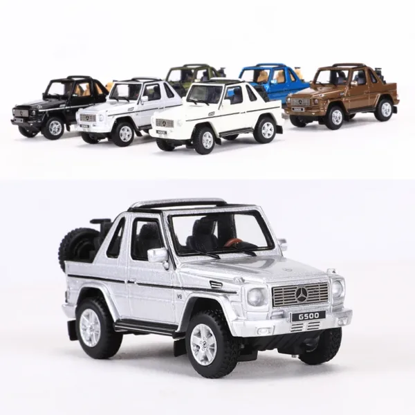 GCD 1:64 G500 Cabrio Alloy Model Car