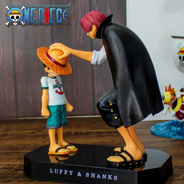 One Piece Luffy and Shanks Collectible Figure - Image 2