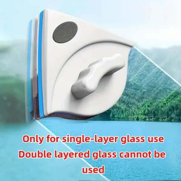 Double-Sided Magnetic Window Cleaner Tool