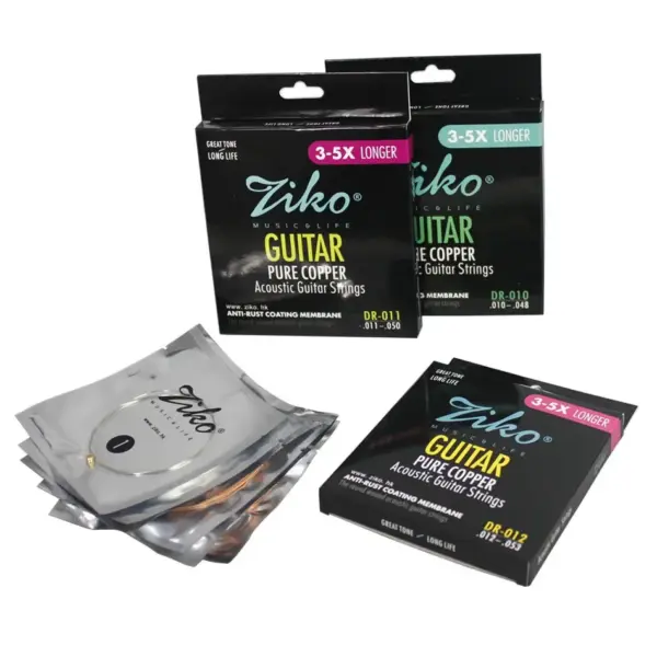 ZIKE DR Series Acoustic Guitar Strings Set - Image 2