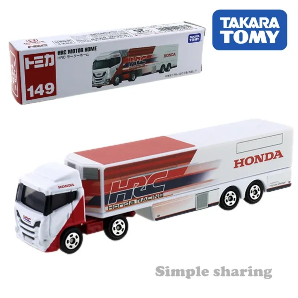 Takara Tomy HRC Motorhome Diecast Model Car