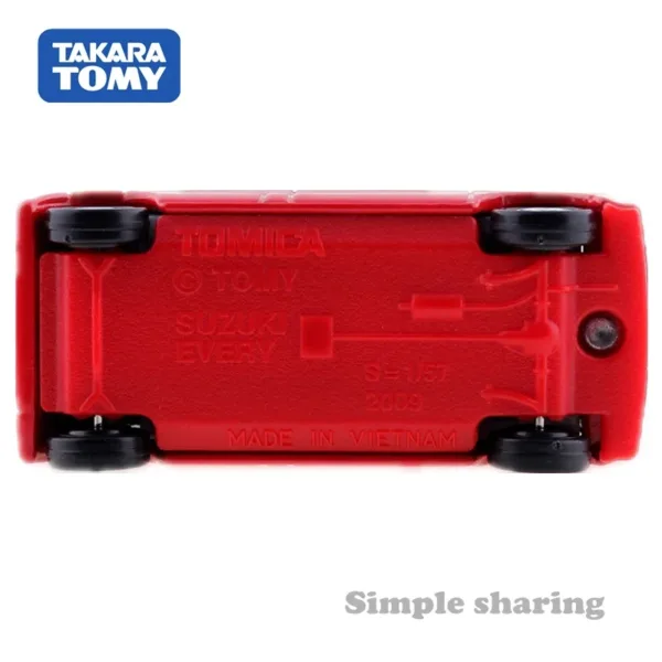 Tomica No.68 Suzuki Post Van Diecast Model - Image 6