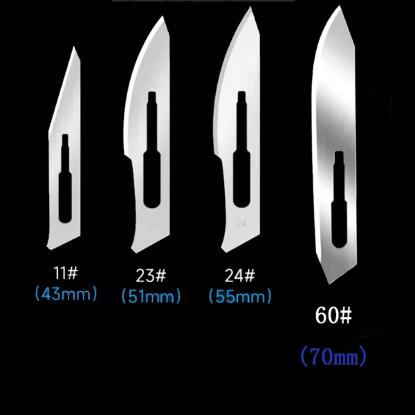 10pcs Steel Blades for Wood Carving Tools - Image 3