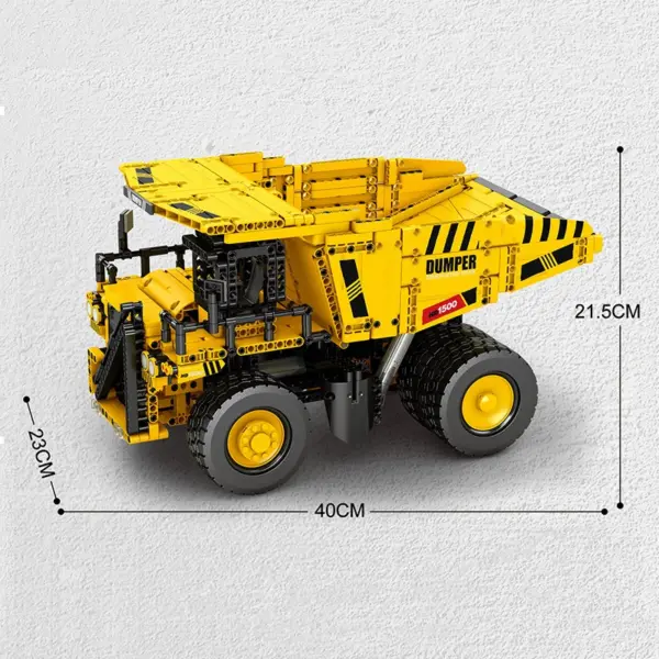 Remote Control Dump Truck Building Set - Image 6