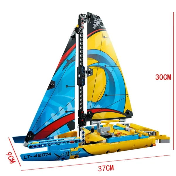 330PCS Yacht Building Blocks Set for Kids - Image 5