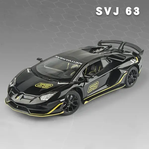 1:24 Scale Alloy Lamborghini Aventador SVJ63 - Image 10