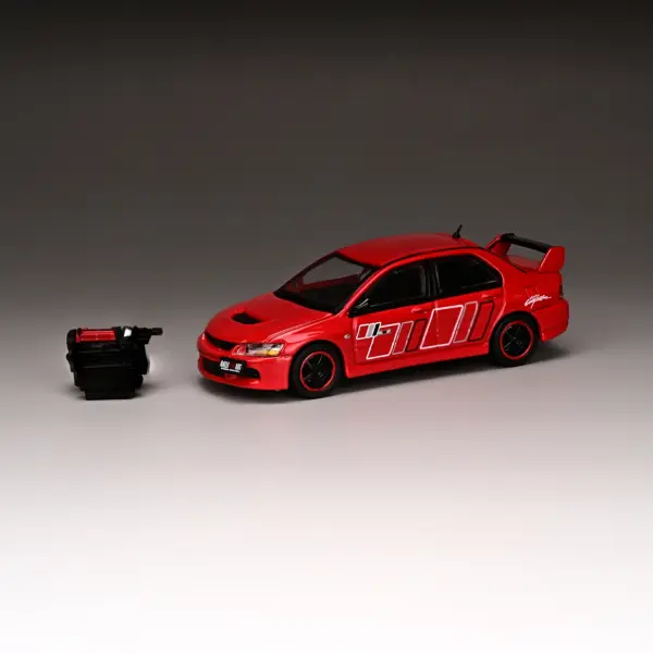 1:64 Die-cast Lancer EVO IX Model Car - Image 4