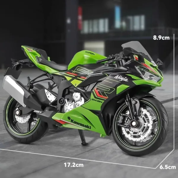 1/12 Scale Kawasaki Ninja ZX-6R Diecast Model - Image 2