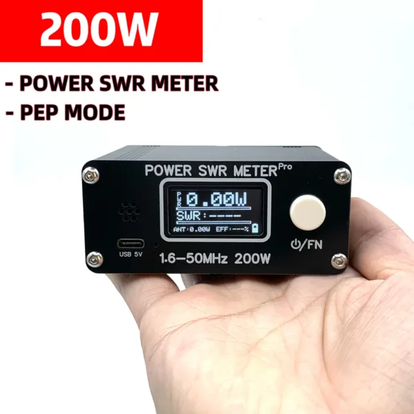 200W HF Shortwave Power SWR Meter