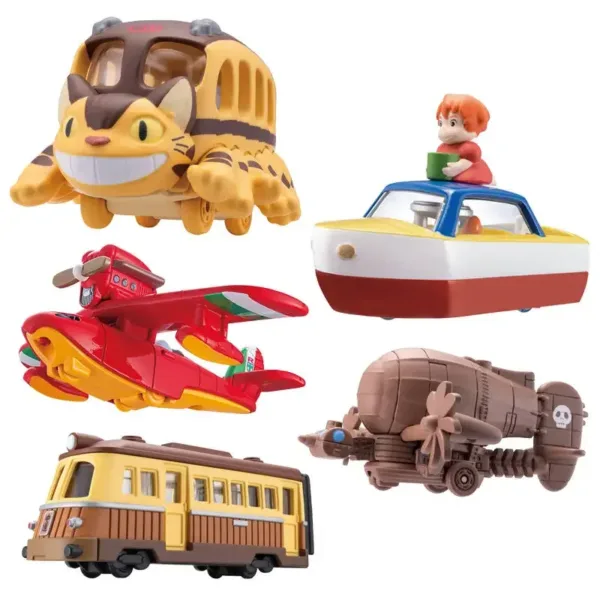 Takara Tomy Ghibli Character Diecast Car Set - Image 2