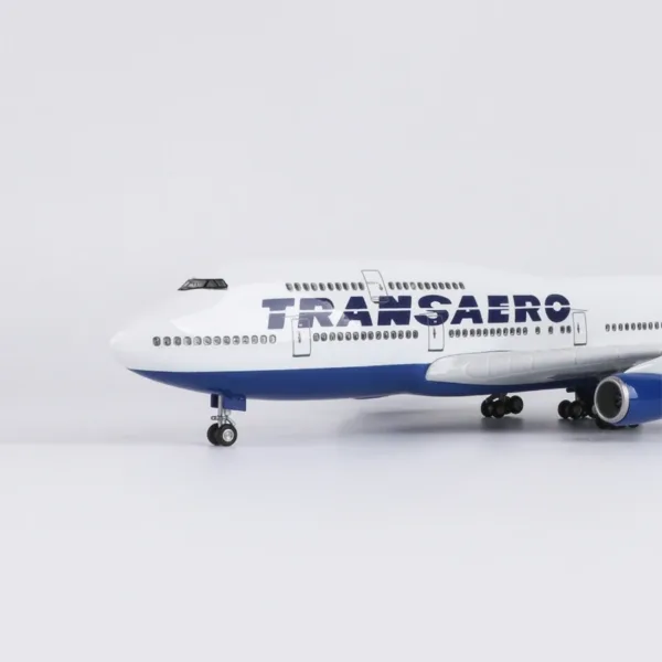 Transaero B747 Airplane Model Toy 1/150 Scale - Image 5