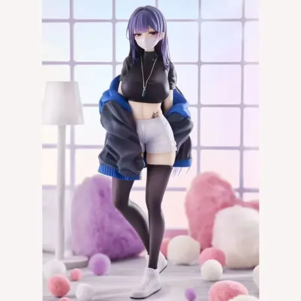 24CM YUNA Anime Figure PVC Decorative Model - Image 7