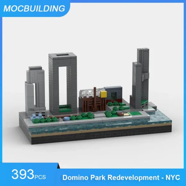 MOC Building Blocks NYC Skyline 549PCS Set - Image 8