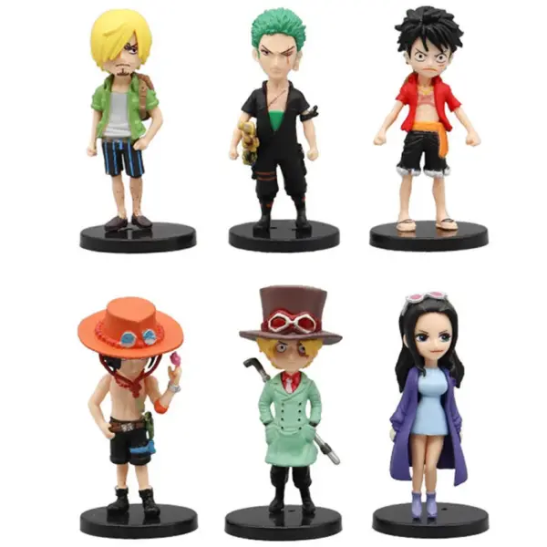 6pcs One Piece PVC Action Figure Set - Image 7