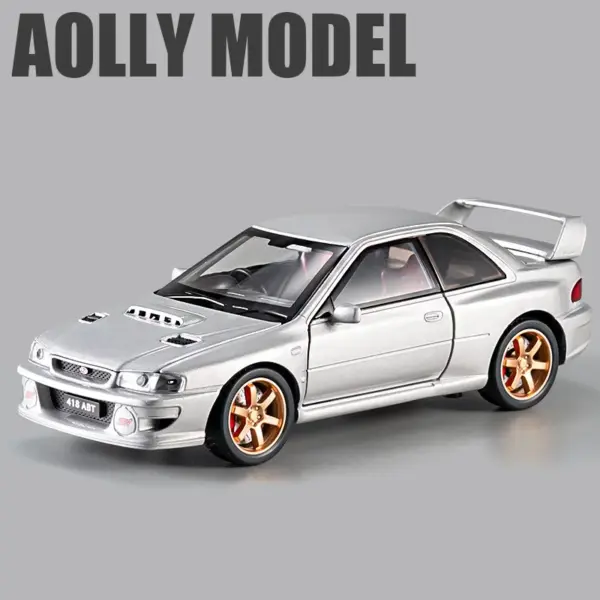 1:32 Subaru Impreza WRX STI Diecast Car Model - Image 10