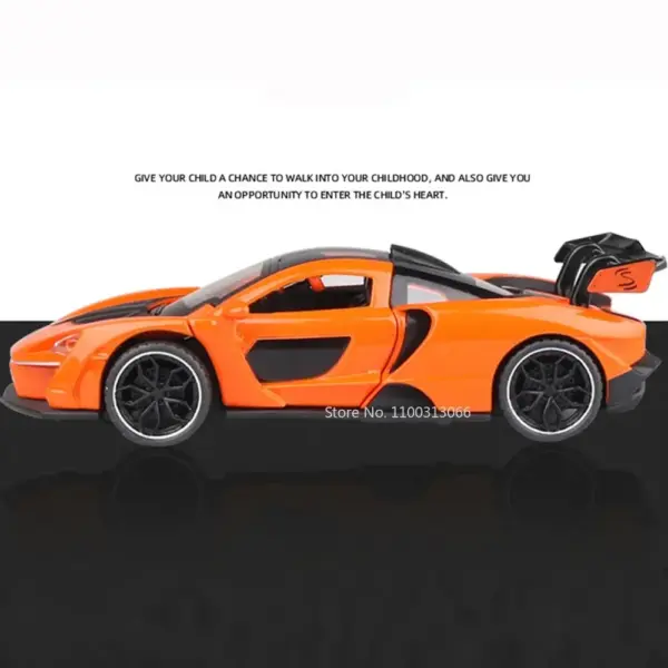 1/32 Senna Diecast Alloy Sports Car Model - Image 3