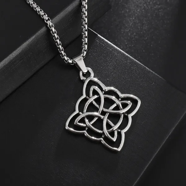 Celtic Protection Knot Pendant Necklace - Image 25