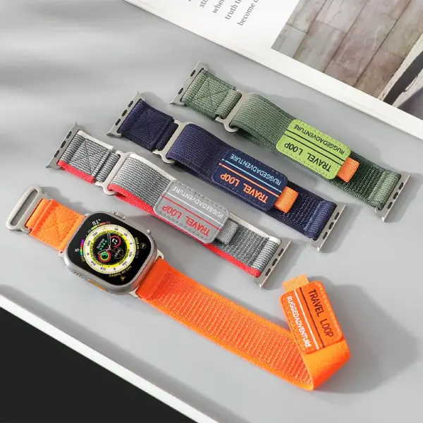 Nylon Trail Loop Strap for Apple Watch Series - Image 4