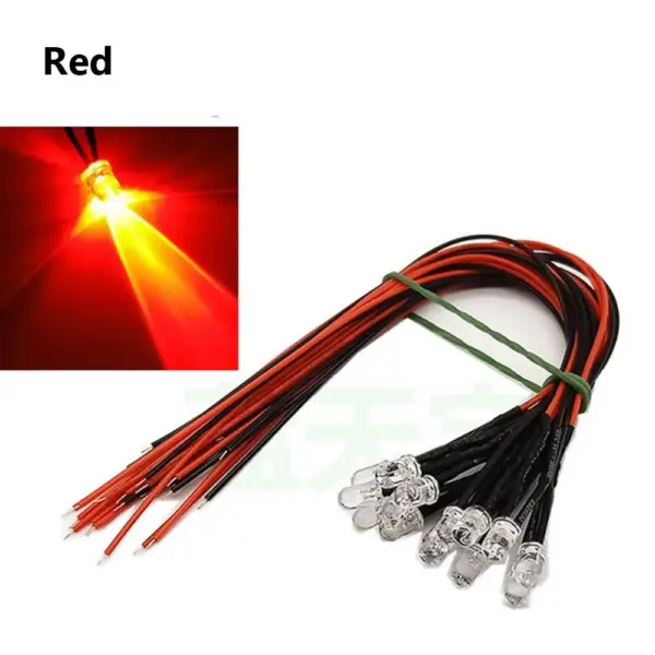 10pcs 3mm LED Lights for RC Crawler Trucks - Image 14