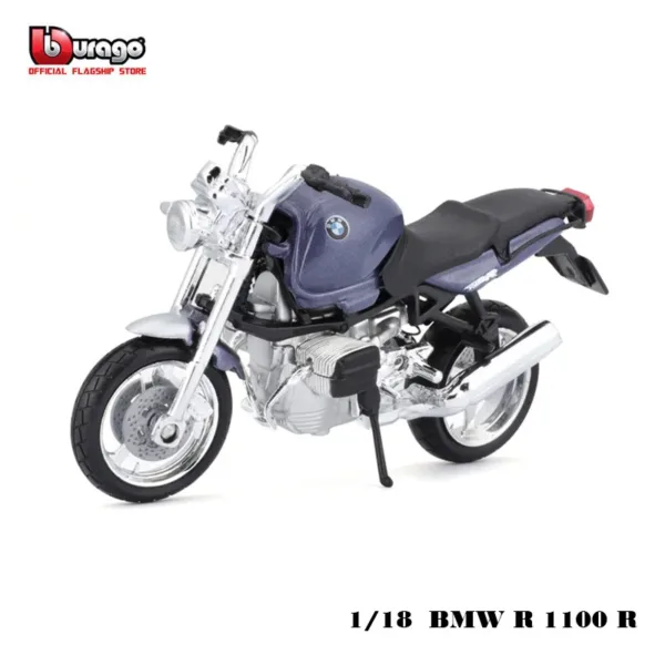 1:18 Bburago Honda Africa Twin Model Motorcycle - Image 9