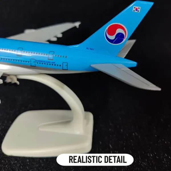 Korean A380 Metal Scale Model 1:250 - Image 5