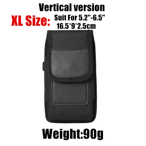 Vertical Nylon Phone Holster for 3.5-7.5 inch Devices - Image 7