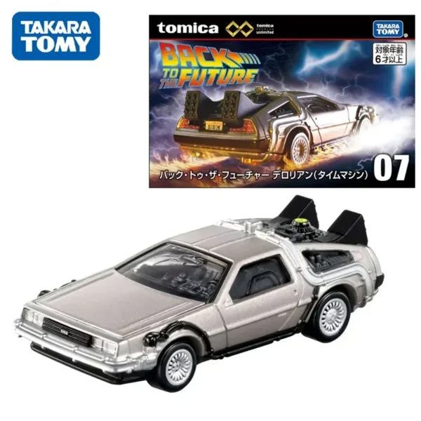 Diecast Metal DeLorean DMC-12 Model Car