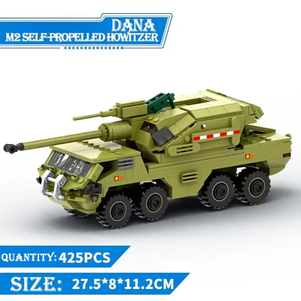 Dana M2 Self-Propelled Howitzer Building Blocks