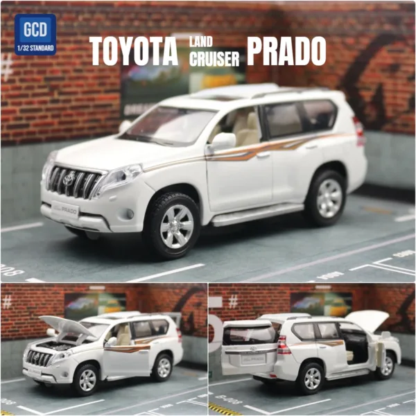 1/32 Toyota Land Cruiser Prado Diecast Model - Image 7