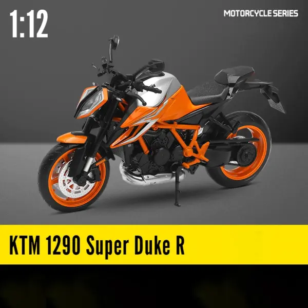 1:12 KTM 1290 Super DUKE R Motorcycle Model - Image 8