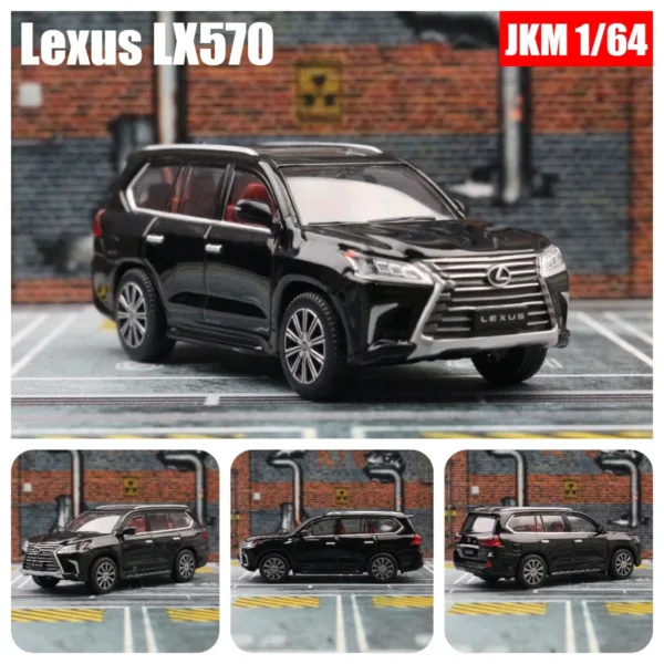 1:64 Lexus LX570 Diecast Model Toy Car - Image 11