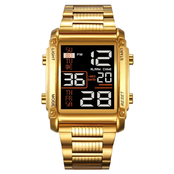 Men's Digital Sports Watch with Backlight - Image 8