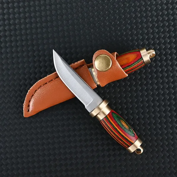 Brass Dragon Head Mini EDC Pocket Knife - Image 12