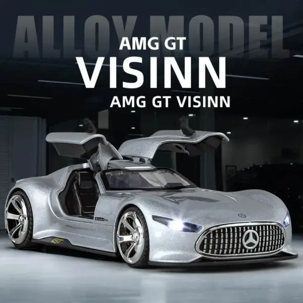 1:32 Mercedes-Benz AMG Vision GT Diecast Car - Image 6