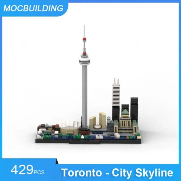 MOC Building Blocks City Skyline Models Set - Image 7