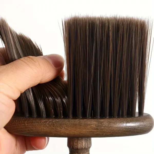 Walnut Wood Cleaning Brush for Dusting Surfaces - Image 6