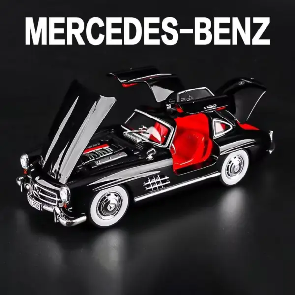 1:24 Mercedes-Benz 300SL Diecast Model Car - Image 13