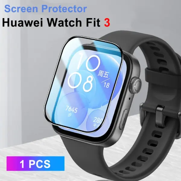 9D Soft Screen Protector for Huawei Watch Fit - Image 7