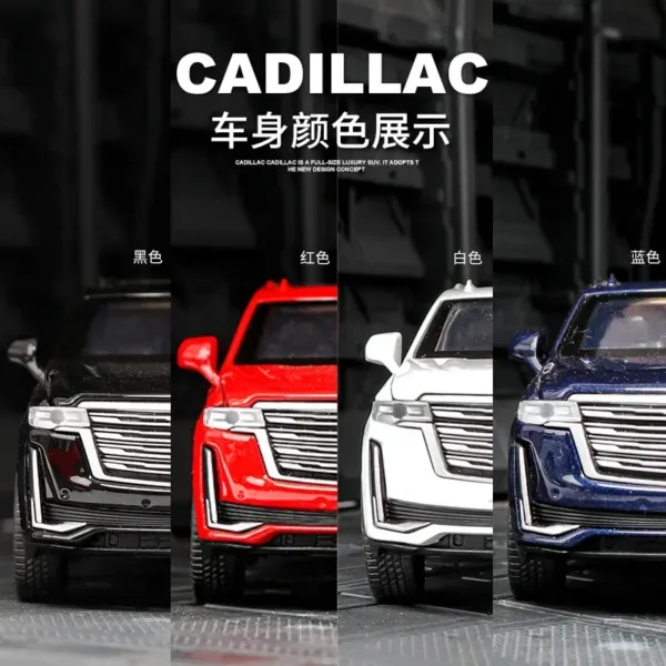 1:32 Scale Cadillac Escalade Diecast Model Car - Image 4