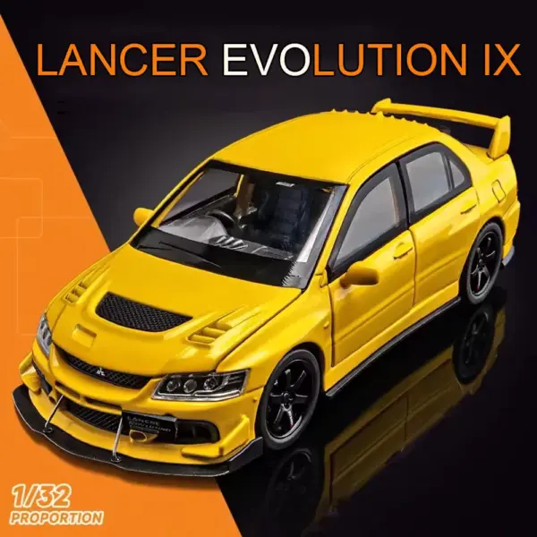 1:32 Mitsubishi Lancer Evolution IX Model Car